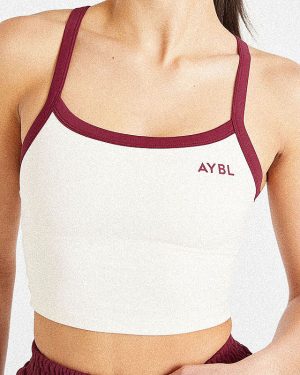 Courtside Tank Top - Off White: The Ultimate Athleisure Essential