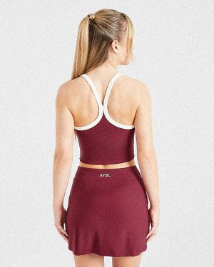 Courtside Tank Top - Summer Cherry: The Ultimate Athleisure Essential