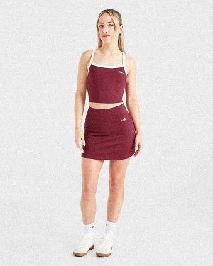 Courtside Tank Top - Summer Cherry: The Ultimate Athleisure Essential