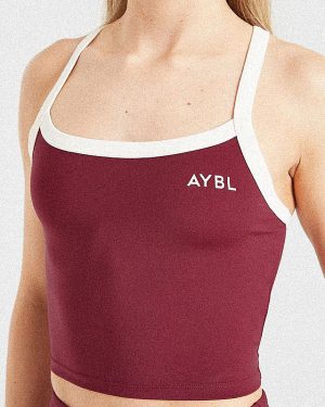 Courtside Tank Top - Summer Cherry: The Ultimate Athleisure Essential