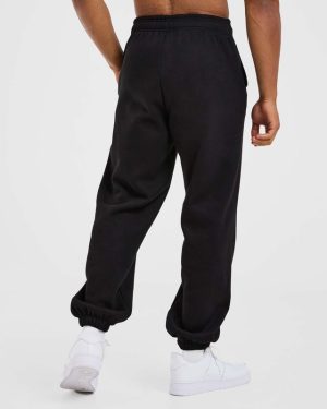 Academy Oversized Joggers - Black: The Ultimate Comfort Upgrade