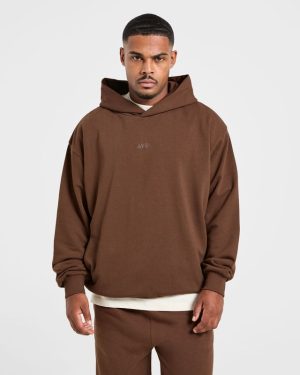 Craft Oversized Hoodie - Brown: The Ultimate Comfort & Style Statement