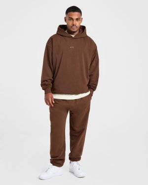 Craft Oversized Hoodie - Brown: The Ultimate Comfort & Style Statement