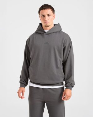 Craft Oversized Hoodie - Charcoal: The Ultimate Comfort Upgrade