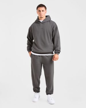 Craft Oversized Hoodie - Charcoal: The Ultimate Comfort Upgrade