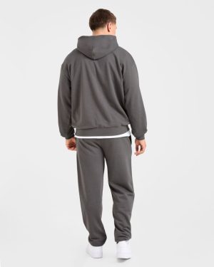 Craft Oversized Hoodie - Charcoal: The Ultimate Comfort Upgrade