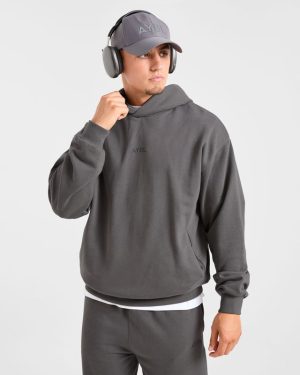 Craft Oversized Hoodie - Charcoal: The Ultimate Comfort Upgrade