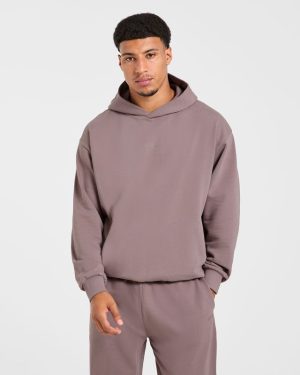 Craft Oversized Hoodie - Muted Plum: The Ultimate Comfort Upgrade
