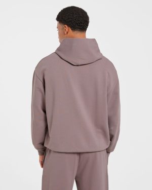 Craft Oversized Hoodie - Muted Plum: The Ultimate Comfort Upgrade