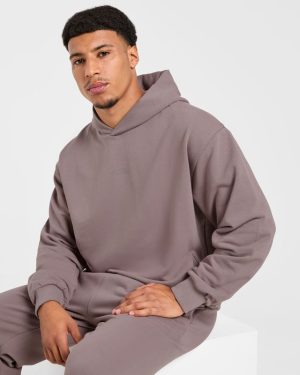 Craft Oversized Hoodie - Muted Plum: The Ultimate Comfort Upgrade