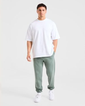 Craft Oversized Joggers - Vintage Sage: The Ultimate Comfort Upgrade