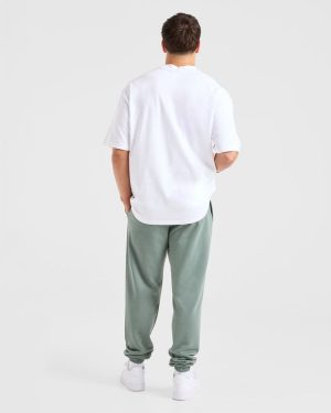Craft Oversized Joggers - Vintage Sage: The Ultimate Comfort Upgrade
