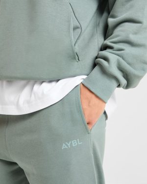 Craft Oversized Joggers - Vintage Sage: The Ultimate Comfort Upgrade