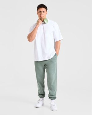 Craft Oversized Joggers - Vintage Sage: The Ultimate Comfort Upgrade