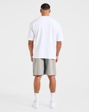 Craft Oversized Shorts - Fog: The Ultimate Comfort Fit