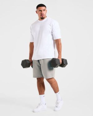 Craft Oversized Shorts - Fog: The Ultimate Comfort Fit