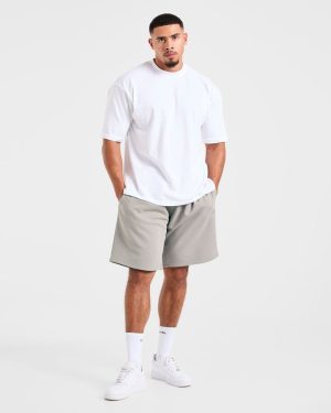 Craft Oversized Shorts - Fog: The Ultimate Comfort Fit