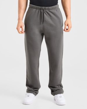 Craft Oversized Straight Leg Joggers - Charcoal: The Ultimate Comfort Upgrade
