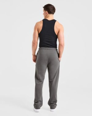 Craft Oversized Straight Leg Joggers - Charcoal: The Ultimate Comfort Upgrade