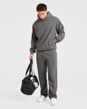 Craft Oversized Straight Leg Joggers - Charcoal: The Ultimate Comfort Upgrade