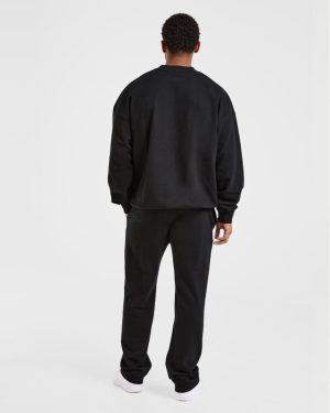 Craft Oversized Sweater - Black: The Ultimate Comfort Staple