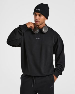 Craft Oversized Sweater - Black: The Ultimate Comfort Staple