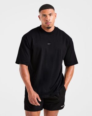 Craft Oversized T Shirt - Black: The Ultimate Premium Cotton Essential