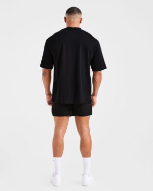 Craft Oversized T Shirt - Black: The Ultimate Premium Cotton Essential