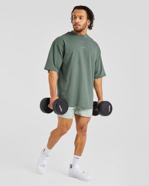 Craft Oversized T Shirt - Vintage Sage: The Ultimate Comfort Staple