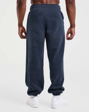 Academy Oversized Joggers - Navy: The Ultimate Comfort Upgrade
