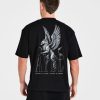 Creatures Of Power Oversized T-Shirt - Premium Black Cotton Tee