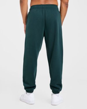 Academy Oversized Joggers - Pine Green: The Ultimate Comfort Upgrade
