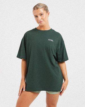 Do It For You Oversized T-Shirt - Forest Green | Premium Comfort & Style