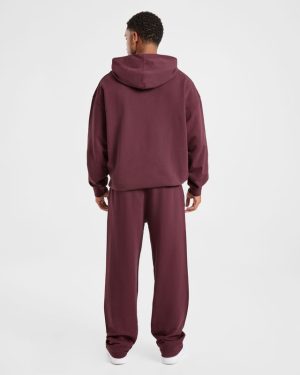 Elite Hoodie - Dusty Plum: The Ultimate Gym-to-Street Essential