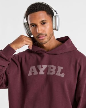 Elite Hoodie - Dusty Plum: The Ultimate Gym-to-Street Essential