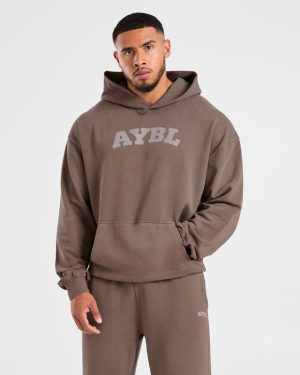 Elite Hoodie - Umber Brown: The Ultimate Gym-to-Street Essential