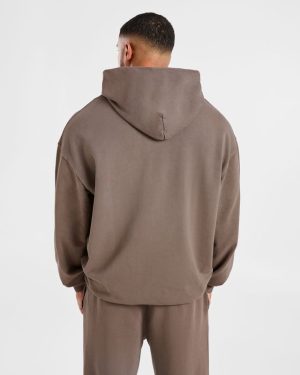 Elite Hoodie - Umber Brown: The Ultimate Gym-to-Street Essential