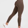 Enhance Seamless Leggings - Brown: Ultimate Performance & Sculpt