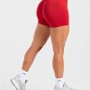 Enhance Seamless Shorts | 3.5" - Red: The Ultimate Performance Fit