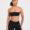 Essential Bandeau Sports Bra - Black: Versatile Support for Every Workout
