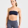Essential Bandeau Sports Bra - Navy: Ultimate Comfort & Style