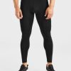 Essential Base Layer Leggings - Black: The Ultimate Second-Skin Performance Fit