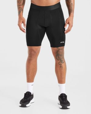 Essential Base Layer Shorts - Black: The Ultimate Performance Foundation