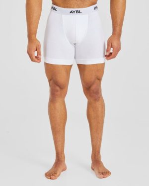 Essential Boxer Brief (3 Pack) - Black/White/Grey