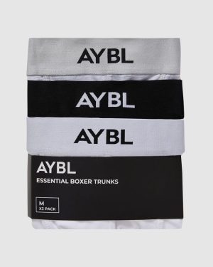 Essential Boxer Trunk 3-Pack: Premium Cotton Comfort & Durability