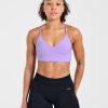 Essential Crossback Sports Bra - Lavender: The Ultimate Low-Impact Companion