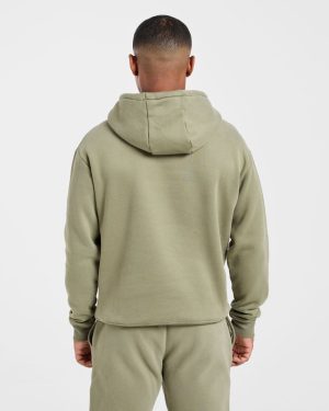 Essential Hoodie - Desert Olive: The Ultimate Blend of Comfort and Style
