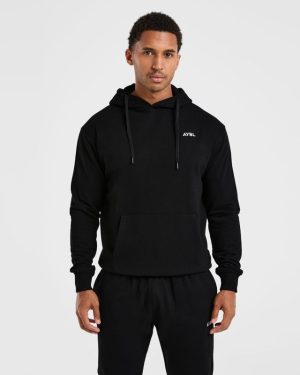 Essential Lightweight Hoodie - Black: The Ultimate Everyday Comfort