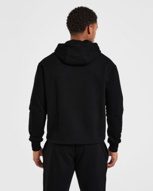 Essential Lightweight Hoodie - Black: The Ultimate Everyday Comfort