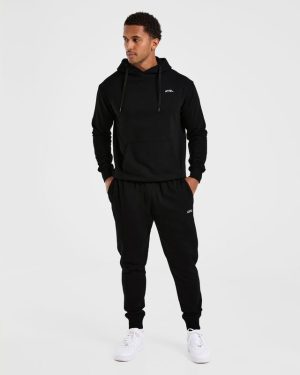 Essential Lightweight Hoodie - Black: The Ultimate Everyday Comfort
